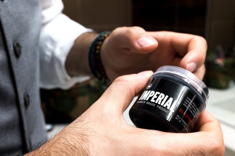 Imperial Barber Products - Blacktop Pomade. Photo: Fabian Santiago Photography