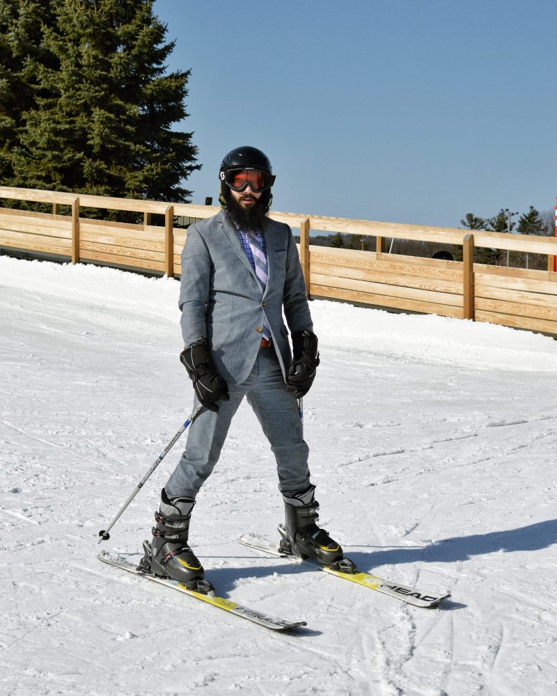 Spring suit and slopes! Photo: © TNG