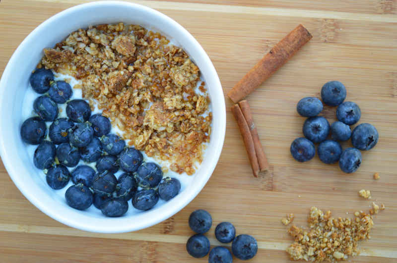 Greek Yogurt Bowl topped with Truvia Nectar. Photo: © TNG